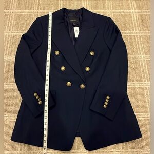 NWT Banana Republic Captain’s Blazer Navy Women’s Size 12P